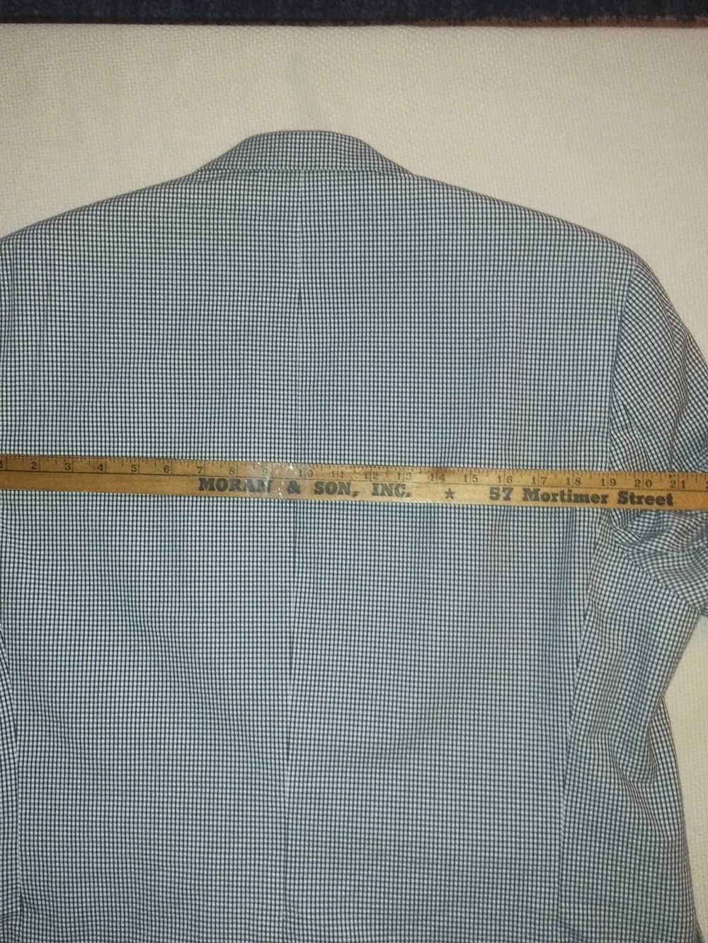 Chaps Size 46R Houndstooth Blazer Tailored Jacket